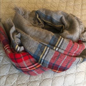Aldo plaid scarf